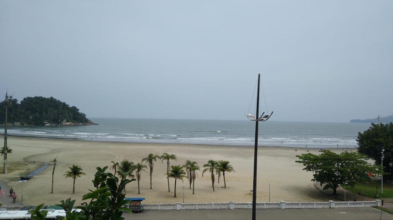 Lindo Apartamento Pe na Areia com vista Mar Santos (Sao Paulo) Exterior foto